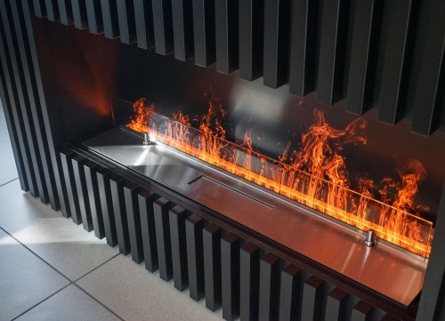 Электроочаг Schönes Feuer 3D FireLine 600 Pro со стальной крышкой в Кемерово
