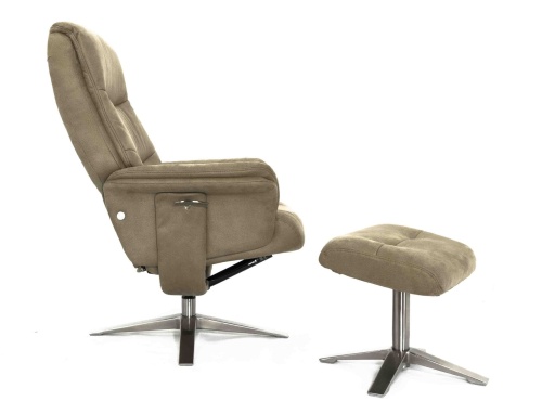 Кресло-реклайнер Falto Boss искусственный нубук