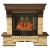 Каминокомплект InterFlame Экстер Rock Beige/Black (темный дуб)+Panoramic 25 в Кемерово