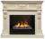 Каминокомплект Real Flame Corsica (белый дуб)+3D Cassette 630 в Кемерово