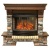 Каминокомплект InterFlame Экстер Rock Beige/Black (темный дуб)+Panoramic 25 в Кемерово